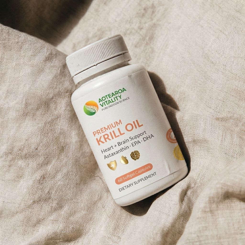 Aotearoa Vitality Premium Krill Oil (60 Softgel Capsules) (4) Aotearoa Vitality Premium Krill Oil 60 Softgel Capsules 4