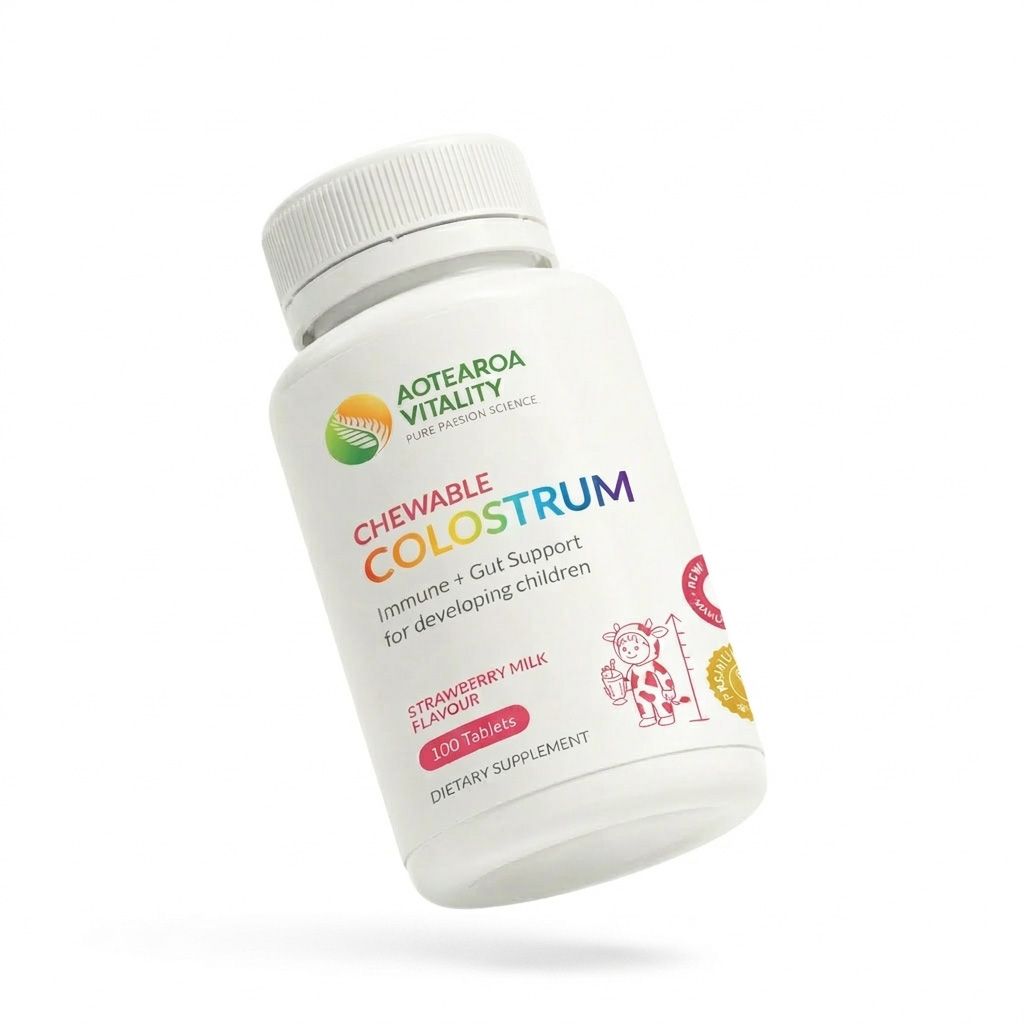 Aotearoa Vitality Chewable Colostrum (100 tablets) 6